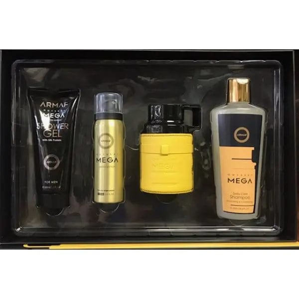 Odyssey Mega By Armaf For Men (4pc Gift Set) - perfumesandrea