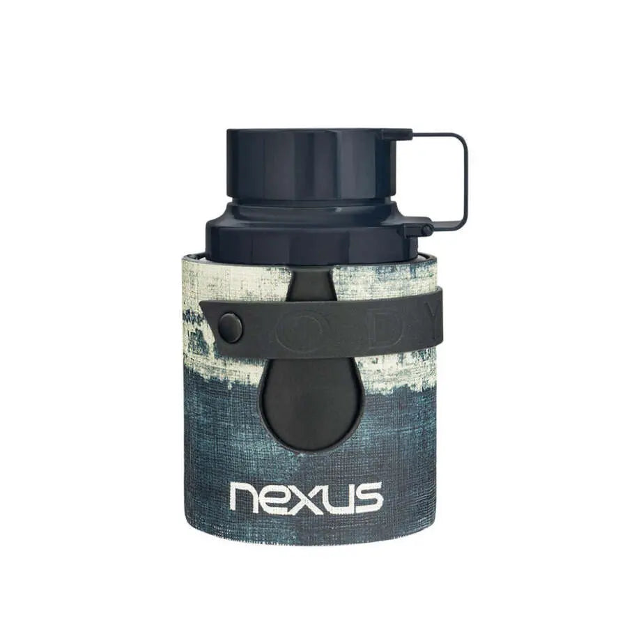 Odyssey Nexus by Armaf 3.4oz EDP bottle detail