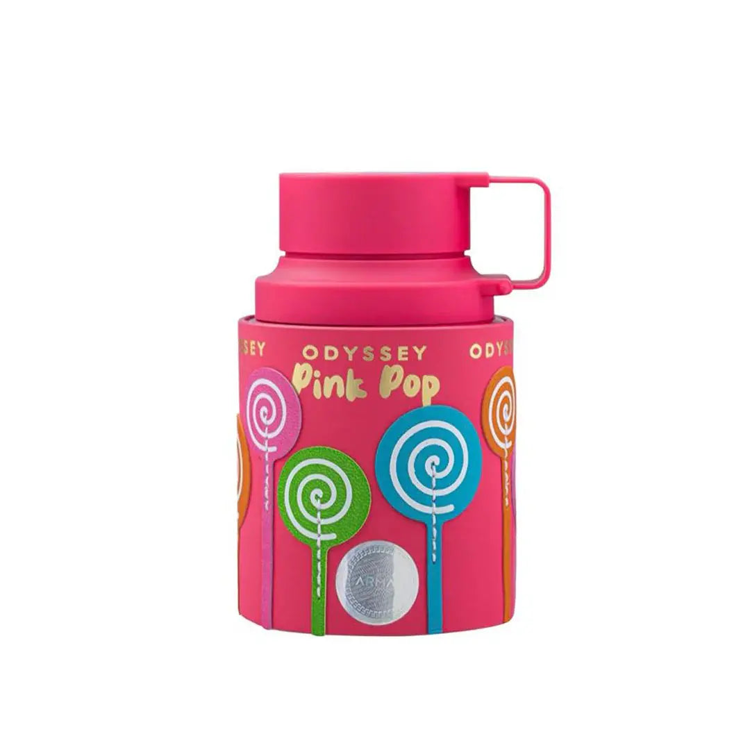 Odyssey Pink Pop Armaf EDP bottle detail
