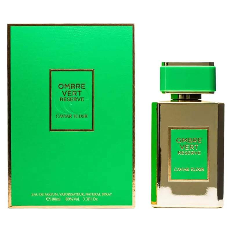 Ombre Vert Reserve By Caviar Elixir For Men 3.3oz EDP Spray Caviar Elixir