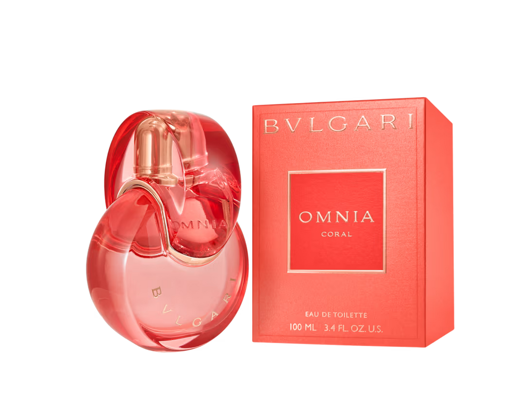 Omni Coral By Bvlgari For Women 3.4oz EDT Spray Bvlgari