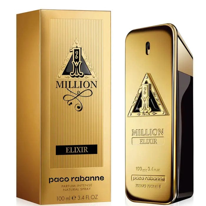 One Million Elixir By Paco Rabanne For Men 3.4oz Eau De Parfum Intense Spray Paco Rabanne