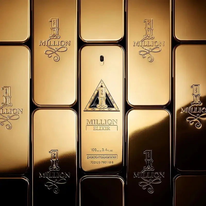 One Million Elixir By Paco Rabanne For Men 3.4oz Eau De Parfum Intense Spray Paco Rabanne