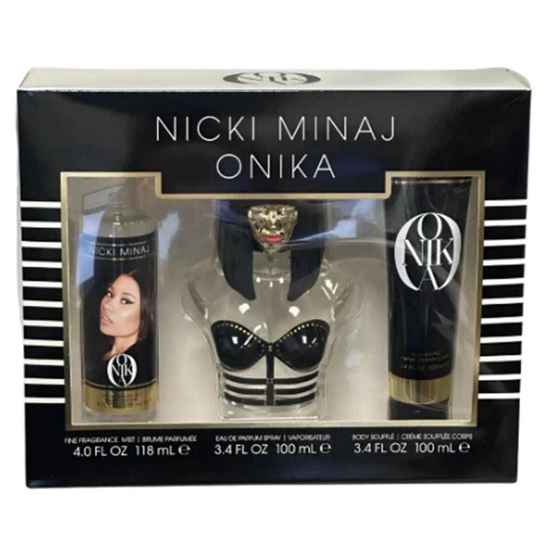 Onika 3-Piece Set By Nicki Minaj For Women 3.4oz EDP Spray