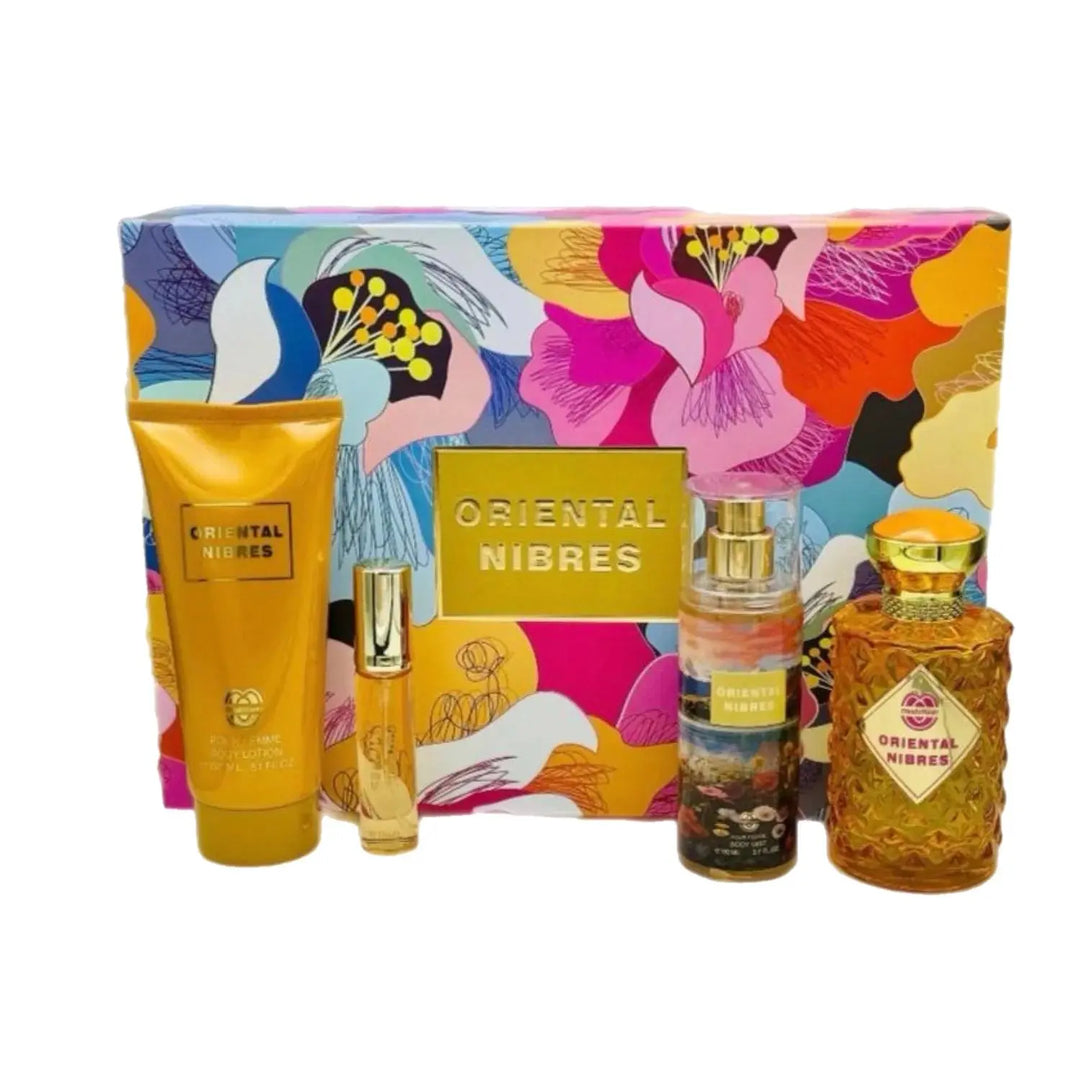 Oriental Nibres 4-Piece Set By Mush Mush 3.4oz For Women EDP Spray