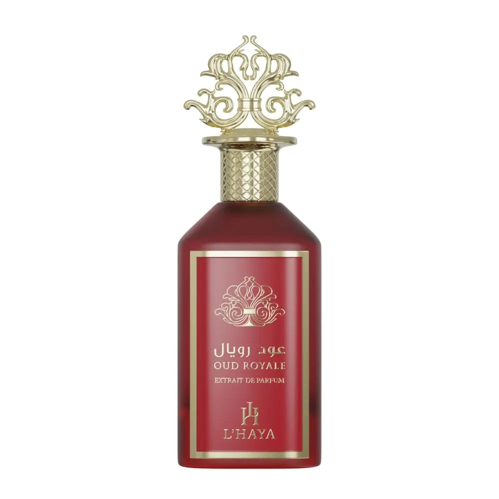 Oud Royale by L'haya Unisex 3.4oz EDP perfume bottle
