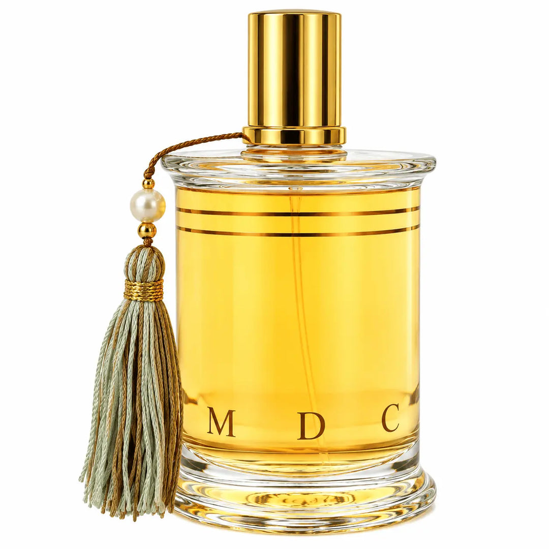 Peche Cardinal by MDCI luxury niche perfume bottle detail