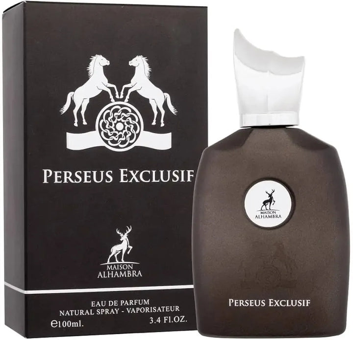Perseus Exclusif by Maison Alhambra for Men 3.4oz EDP perfume bottle