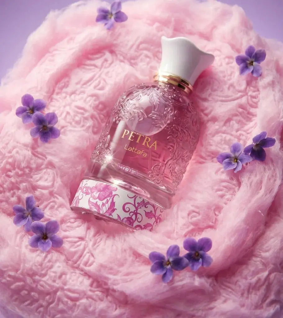 Petra Viola by Lattafa elegant fruity floral perfume for women