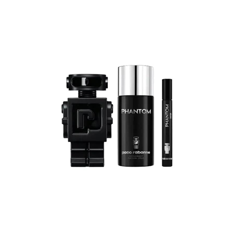 Phantom By Paco Rabanne For Men 3 Pcs Set EDP Spray Paco Rabanne