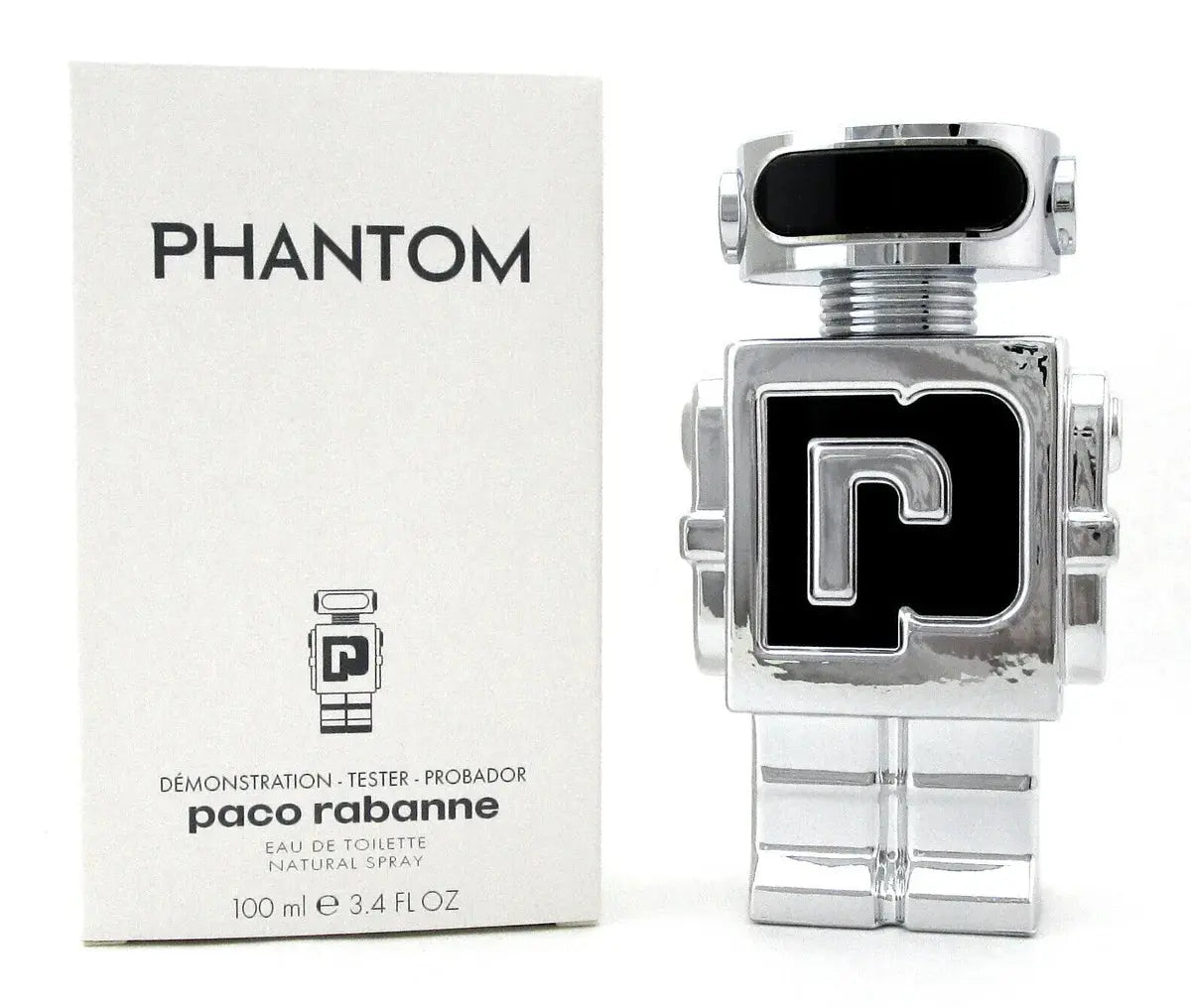 Phantom By Paco Rabanne For Men 3.4 oz Eau De Toilette Spray (Tester) - perfumesandrea