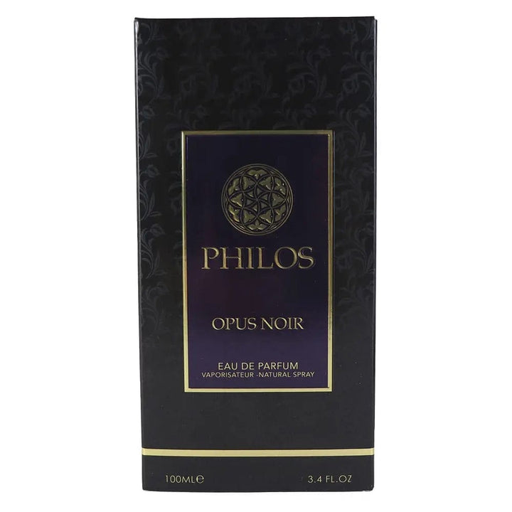 Philos Opus Noir By Maison Alhambra For Unisex 3.4oz EDP Spray Maison Alhambra