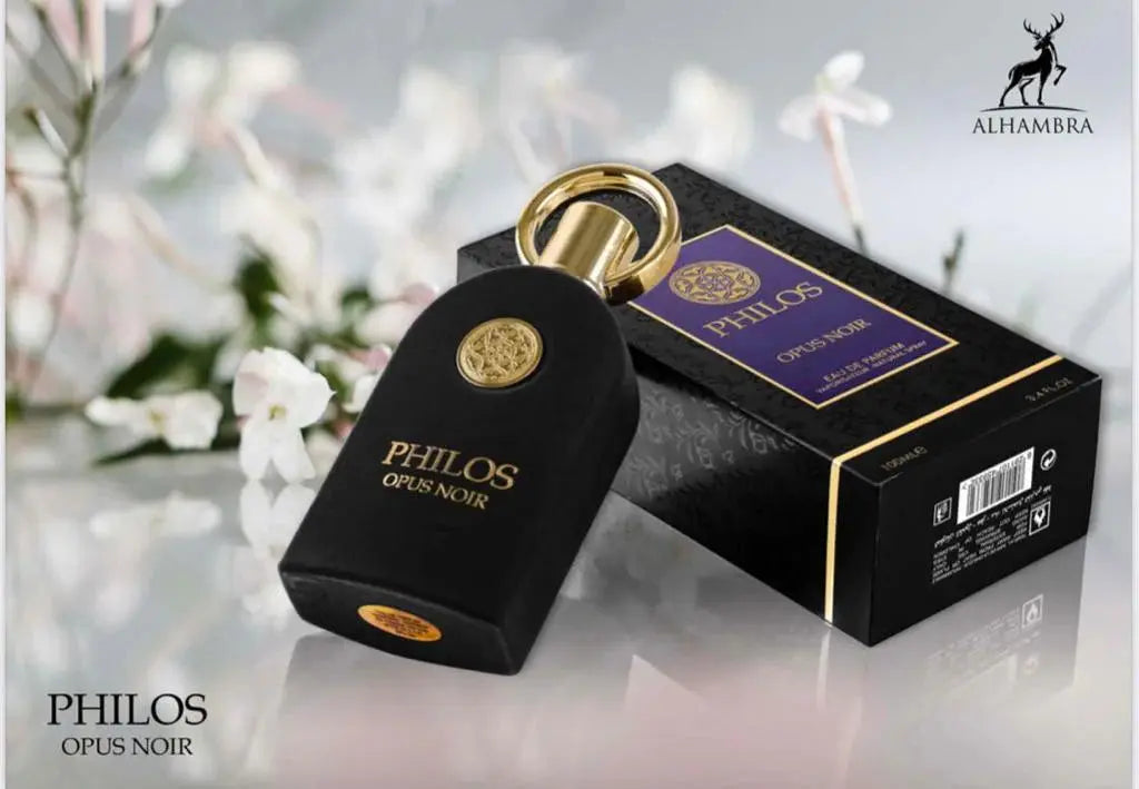 Philos Opus Noir By Maison Alhambra For Unisex 3.4oz EDP Spray Maison Alhambra