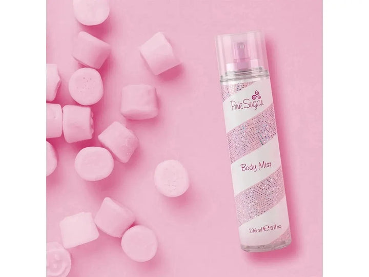 Pink Sugar By Aquolina For Women 8.0oz Body Mist Spray Aquolina