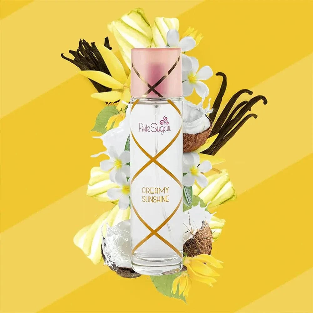 Pink Sugar Creamy Sunshine By Aquolina For Women 3.4oz EDT Spray Aquolina