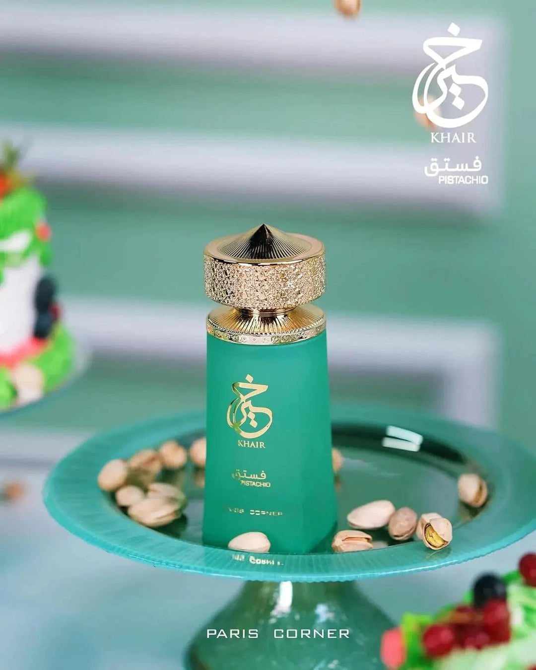 Paris Corner Pistachio Khair 3.4oz Unisex Eau de Parfum.