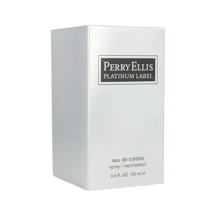 Perry Ellis Platinum Label original box 3.4oz Eau de Toilette for men