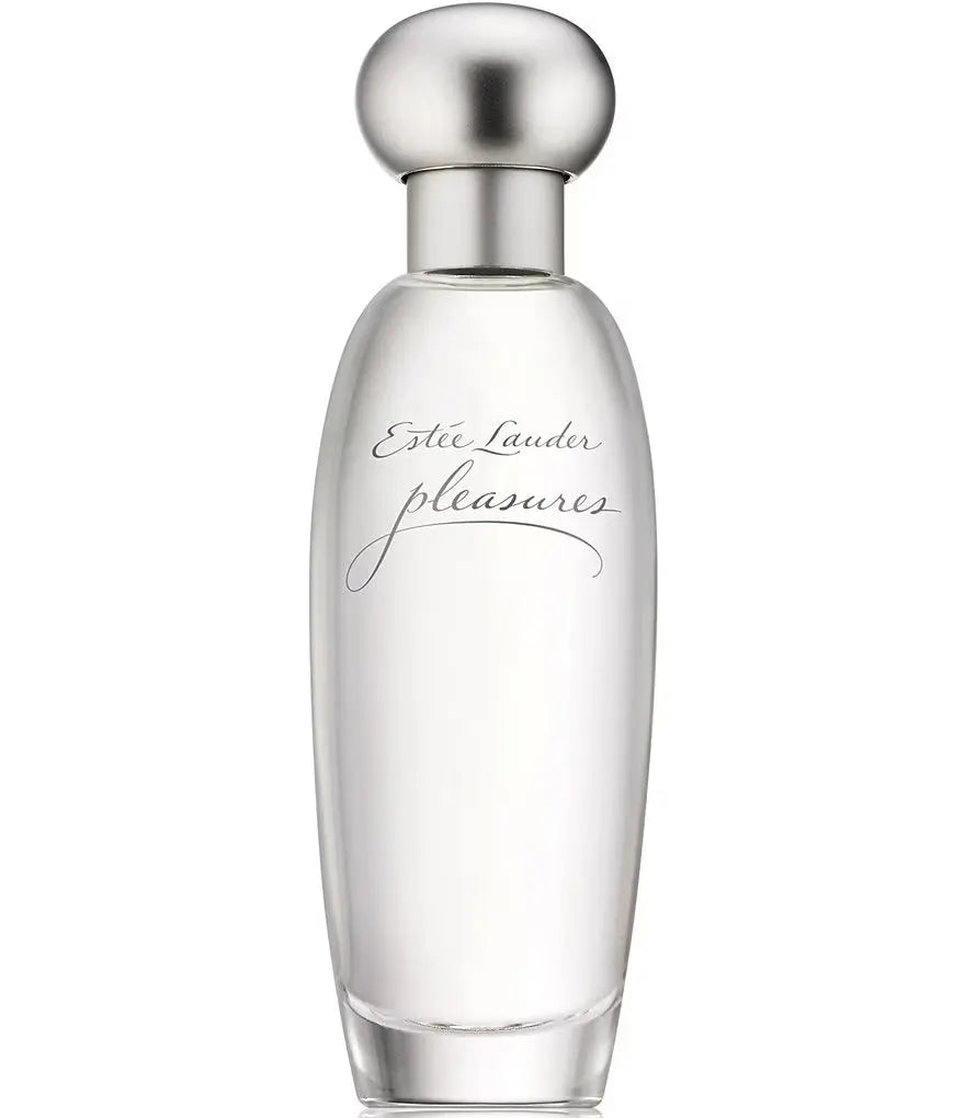 Pleasures by Estee Lauder 1.7oz EDP perfume bottle detail