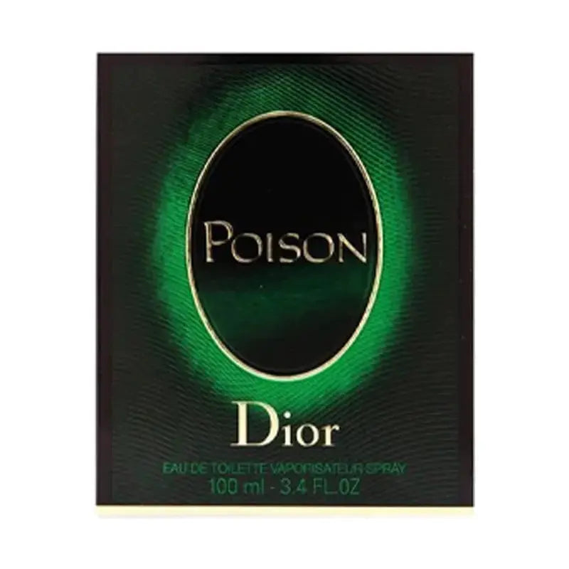 Poison By Dior - For Women 3.4oz Eau De Toilette Spray
