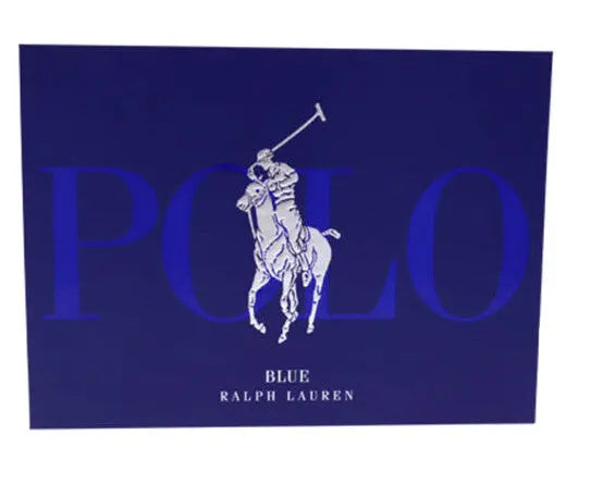 Polo Blue by Ralph Lauren original 3-piece Eau de Toilette gift set for men