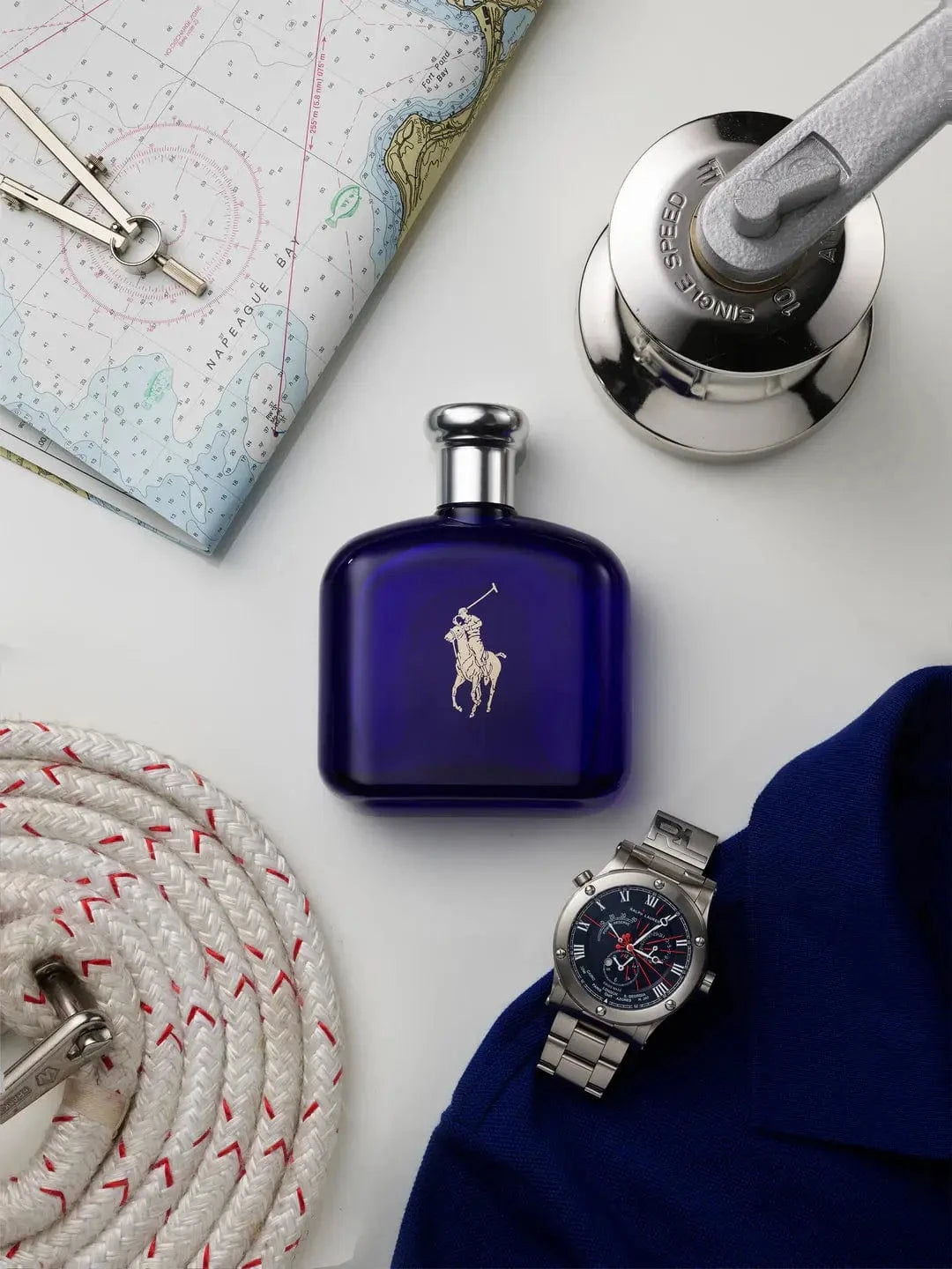 Ralph Lauren Polo Blue Men's Eau De Toilette 6.7oz.