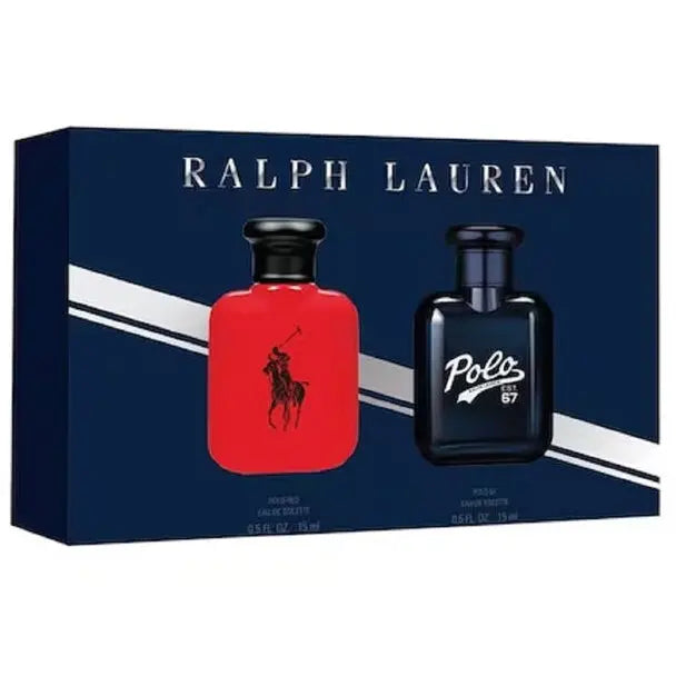 Polo Mini 2-Piece Set By Ralph Lauren For Men 0.5oz EDT Spray