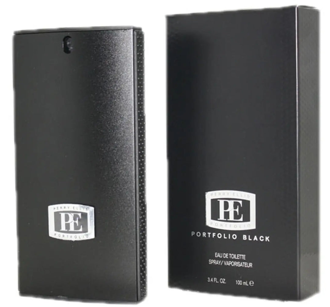 Portfolio Black By Perry Ellis 3.4oz For Men EDT Spray