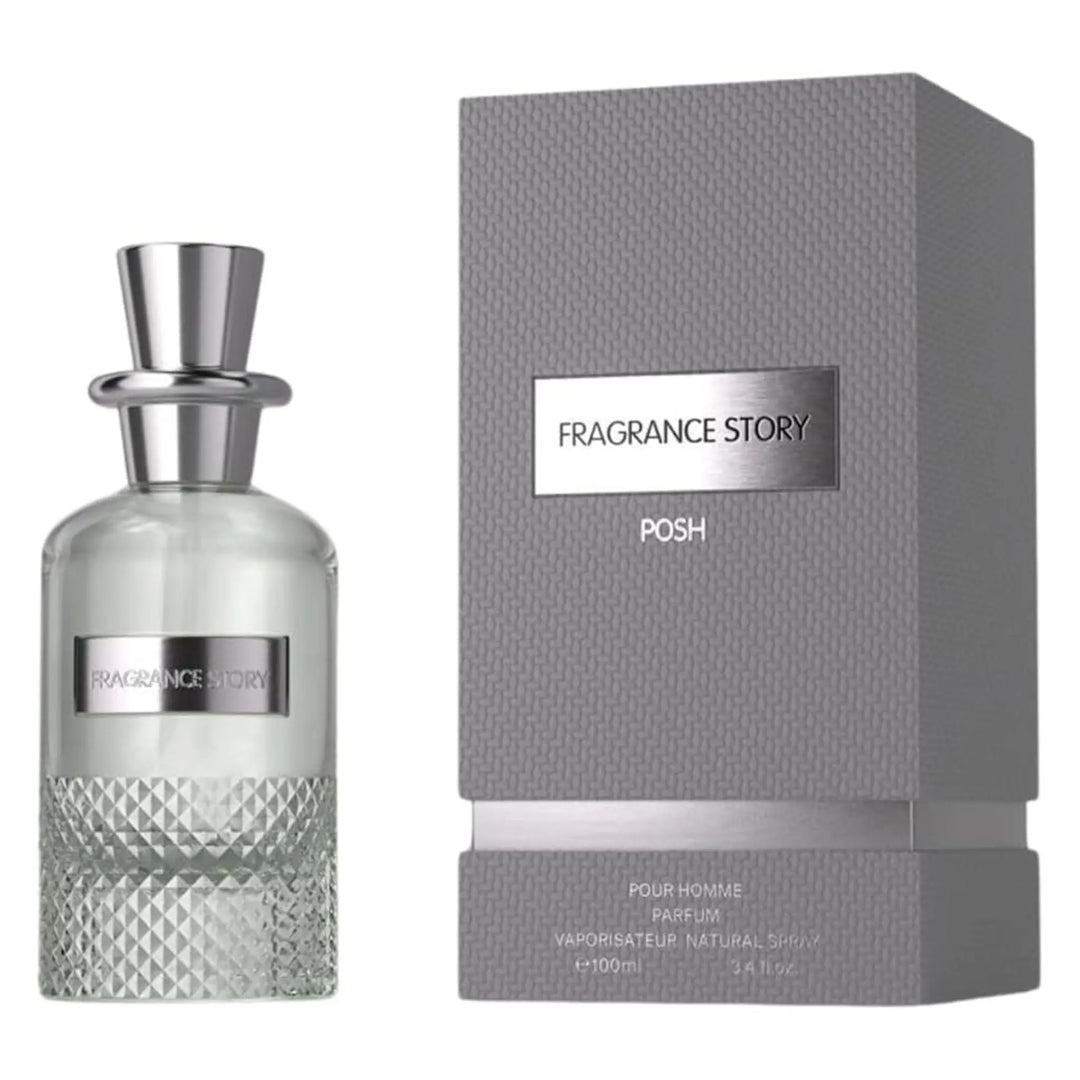 Posh By Fragrance Story For Men 3.4oz EDP Spray