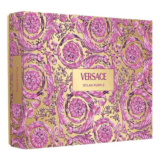 Pour Femme Dylan Purple By Versace For Women 4Pcs Set EDP Spray Versace
