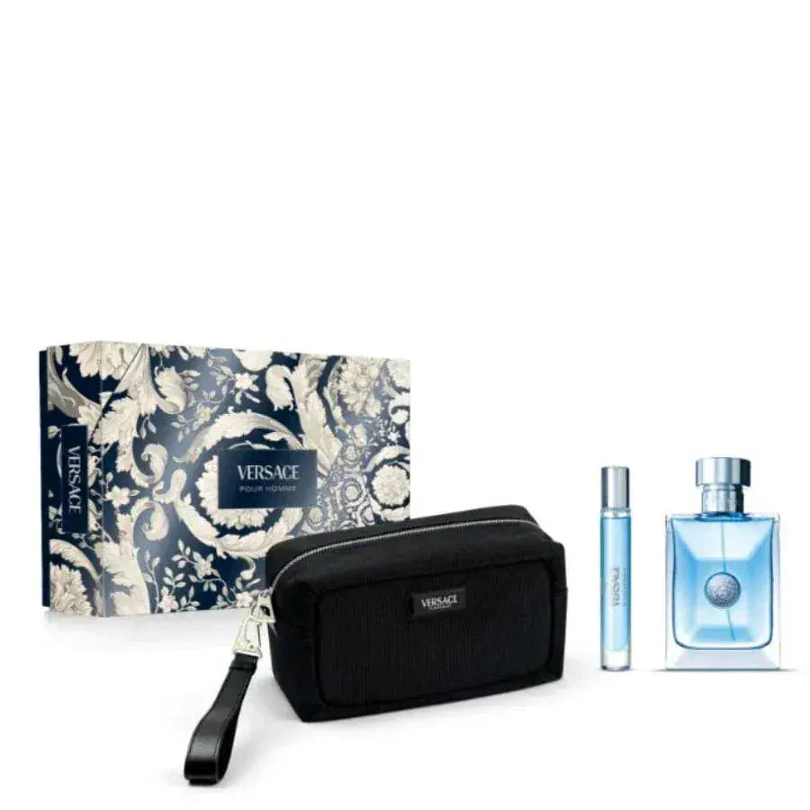 Pour Homme by Versace - For Men 3Pcs Gift Set EDT.