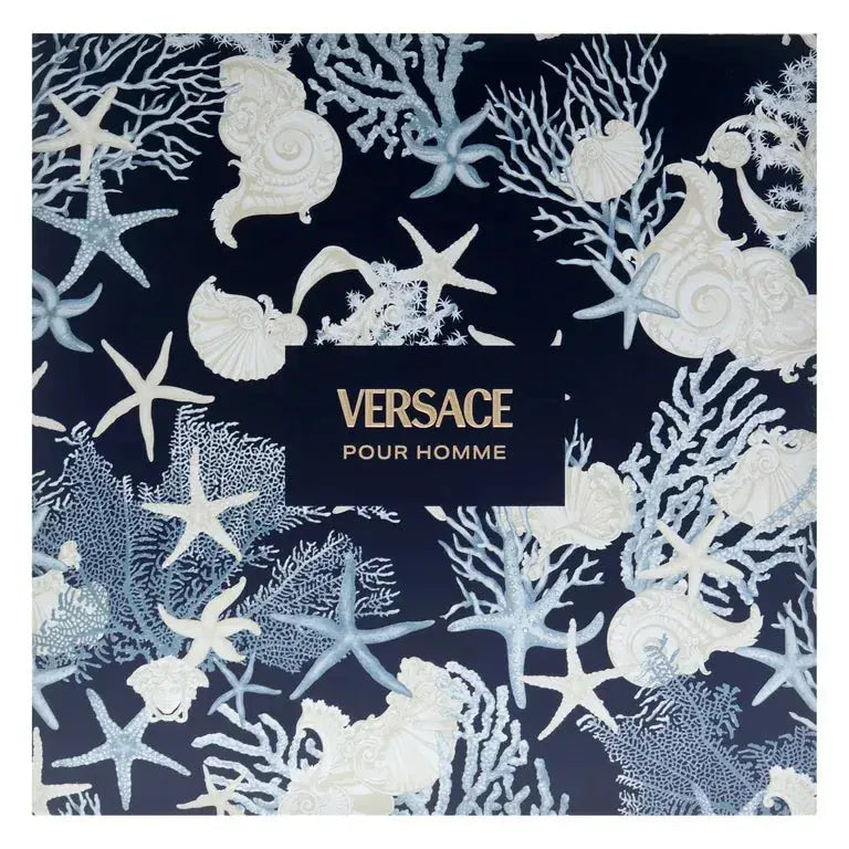 Pour Homme By Versace - For Men 3Pcs Gift Set EDT.