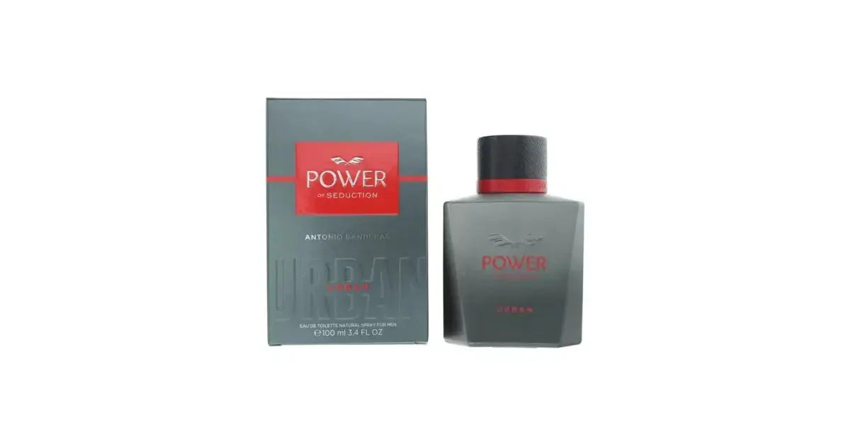 Power Of Seduction Urban By Antonio Banderas For Men 3.4oz EDT Spray Antonio Banderas