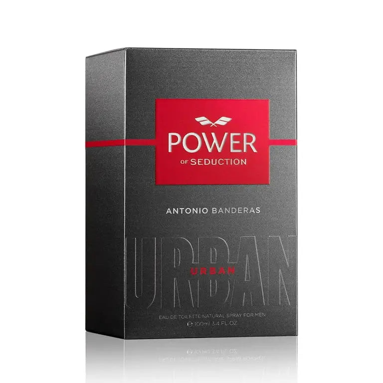 Power Of Seduction Urban By Antonio Banderas For Men 3.4oz EDT Spray Antonio Banderas