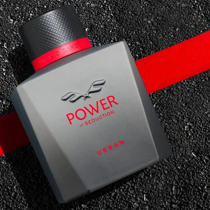Power Of Seduction Urban EDT bottle detail
