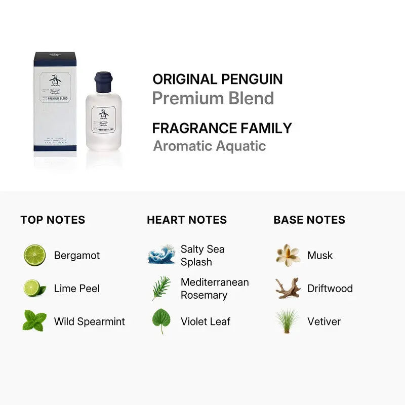 Premier Label Penguin EDP bottle detail
