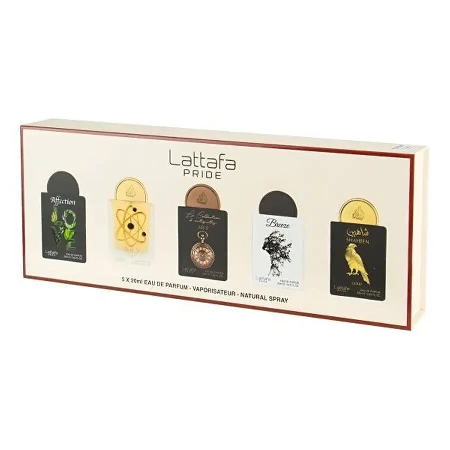 Pride Collection No.1 5-Piece Set By Lattafa For Unisex 0.68oz EDP Spray (Mini)