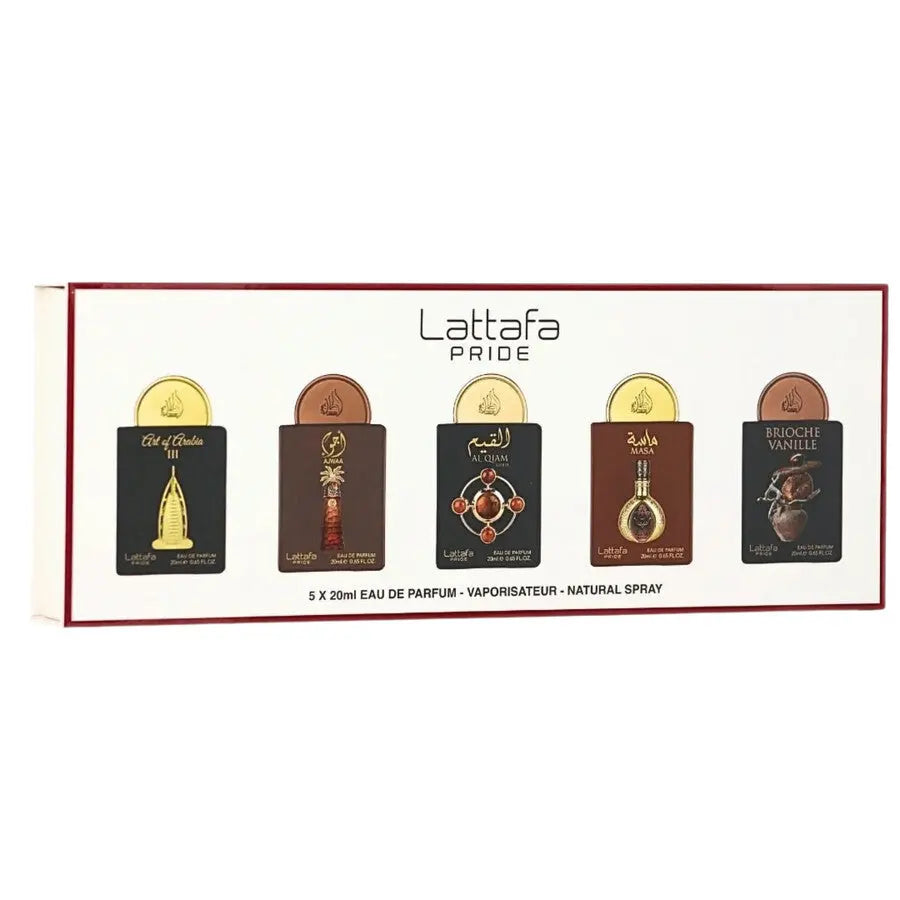 Pride Collection No.4 5-Piece Set By Lattafa For Unisex 0.68oz EDP Spray (Mini)