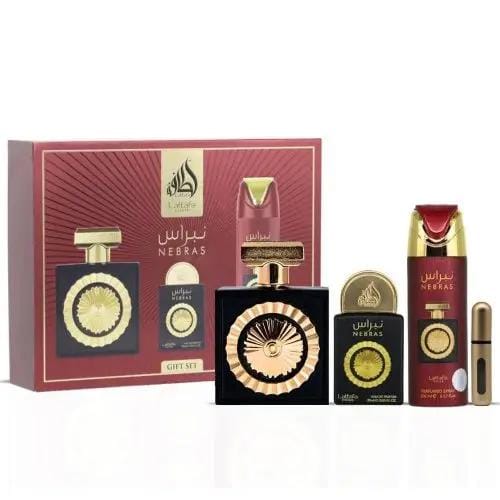 Pride Nebras by Lattafa Unisex 4Pcs Set EDP