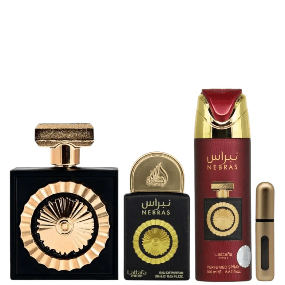 Pride Nebras by Lattafa Unisex 4Pcs Set EDP