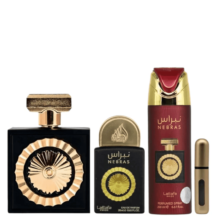Pride Nebras by Lattafa Unisex 4Pcs Set EDP