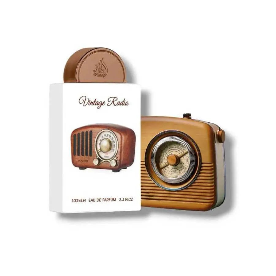 Pride Vintage Radio By Lattafa Unisex 3.4oz EDP Spray Lattafa