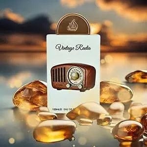 Pride Vintage Radio By Lattafa Unisex 3.4oz EDP bottle