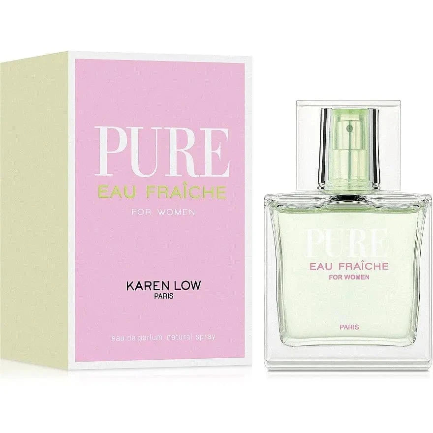 Pure Eau Fraiche By Karen Low For Women 3.4oz EDP Spray Karen Low
