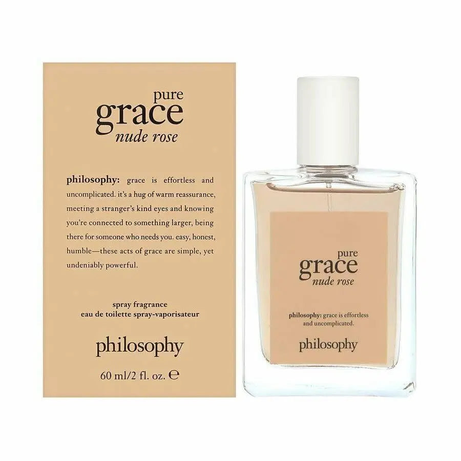 Pure Grace Nude Rose By Philosophy For Women 2.0oz EDT Spray Philosophy
