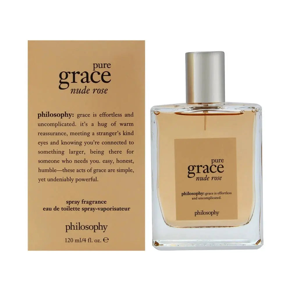 Pure Grace Nude Rose By Philosophy For Women 4.0oz EDT Spray Philosophy