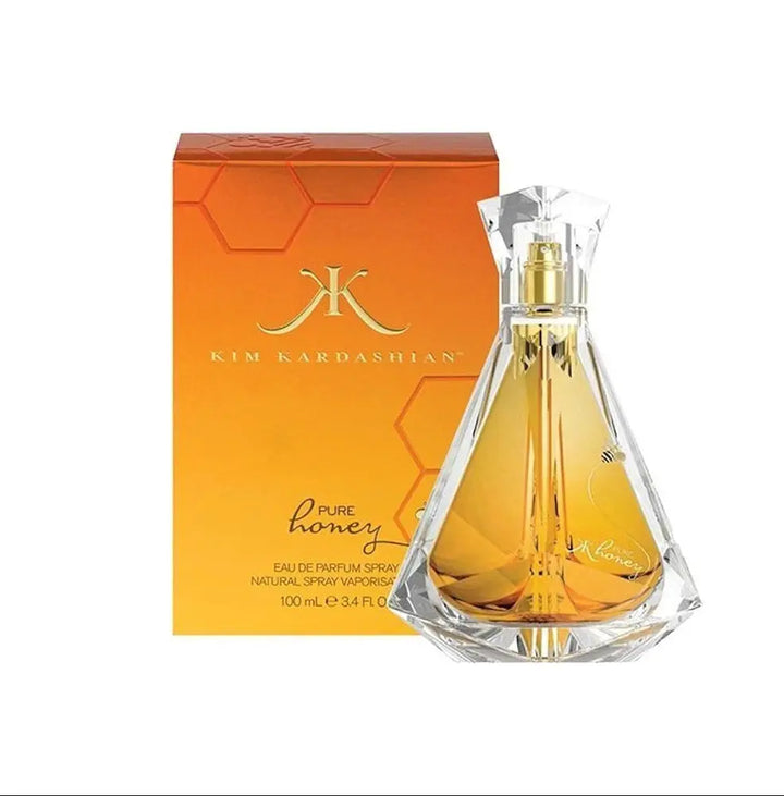 Pure Honey by Kim Kardashian for Women 3.4oz EDP perfume bottle