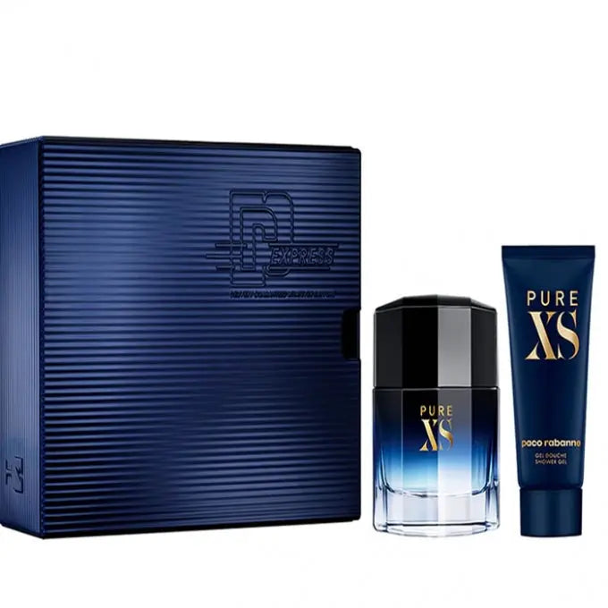 Pure XS By Paco Rabanne (2pc Gift Set) For Men 3.4 oz EDT Spray + Shower Gel - perfumesandrea