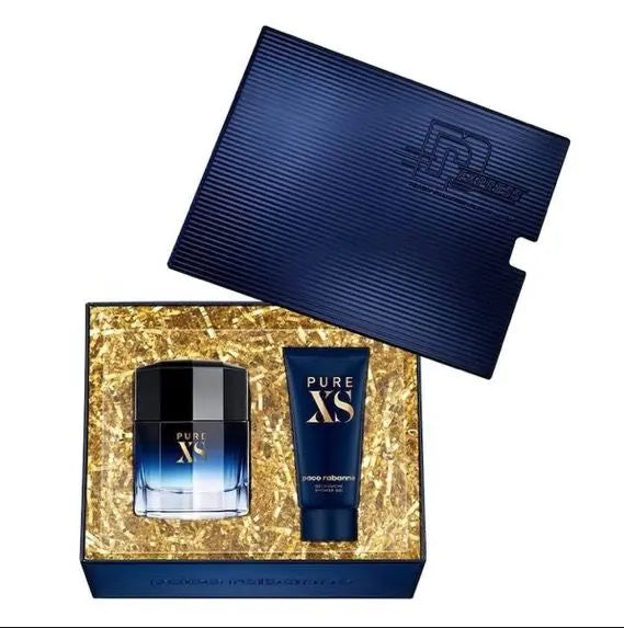 Pure XS By Paco Rabanne (2pc Gift Set) For Men 3.4 oz EDT Spray + Shower Gel - perfumesandrea