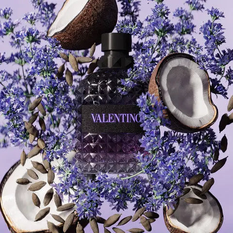 Valentino Purple Melancholia sophisticated masculine fragrance for evening wear
