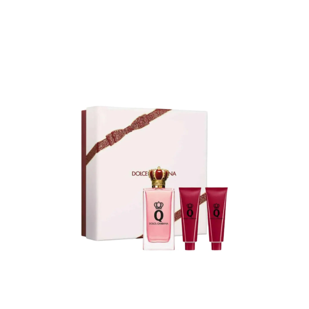 Q 3-Piece Set By Dolce &amp; Gabbana For Women 3.4oz EDP Spray